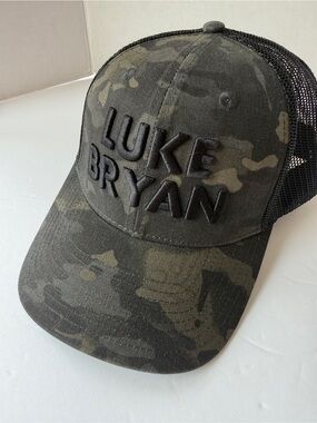 Luke Bryan Camouflage Trucker Hat - Country Concert
